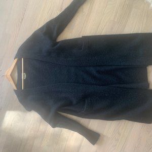 Long Black Cardigan - Acne